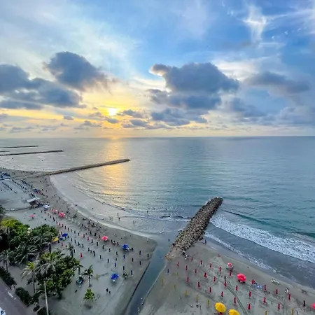 Amanecer Frente Al Mar Azul - Descanso 16 Apartamento Cartagena