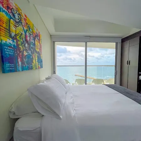Apartamento Amanecer Frente Al Mar Azul - Descanso 16 Cartagena