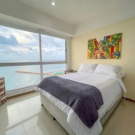 Amanecer Frente Al Mar Azul - Descanso 16 * Cartagena